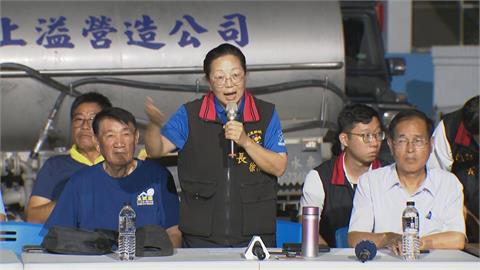 快新聞／徐榛蔚尷尬了！挨轟「什麼都不講」　災民怒嗆：縣長我來當就好