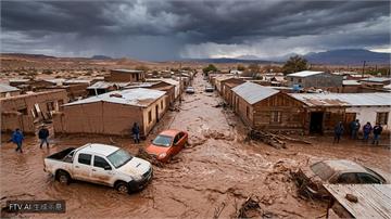 智利北部罕見暴雨成災　官方證實已奪10命4人失蹤