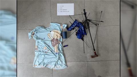 不滿拒幫開門挾怨報復！　中和女「縱火燒鄰居傘」被逮