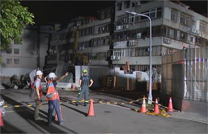 LIVE/大直建案施工釀民宅塌陷「1樓變地下室」 最新現場直擊