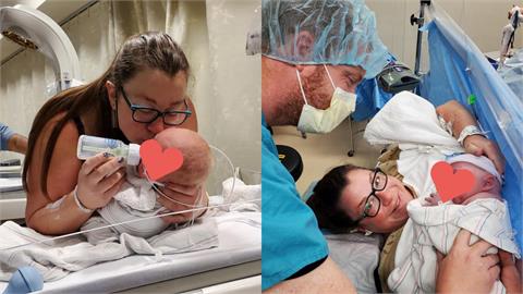 美國媽產「6KG巨嬰」一出生如9個月大　醫嚇壞：27年來從沒看過！