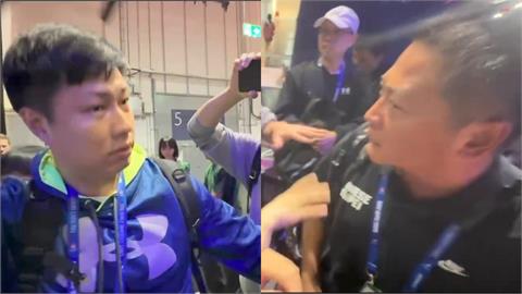 世大運(影)／護台雙俠！大聲呵斥、肉身阻擋中國野蠻行徑　網友狂讚有你真好