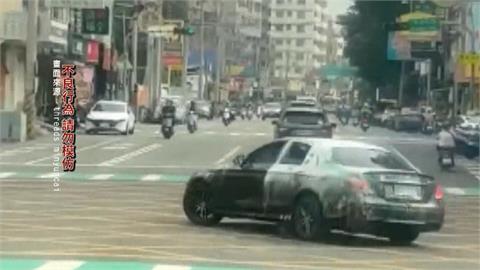 又是你! 燒胎.持空氣槍鬧醫院 男市區危險駕駛遭逮