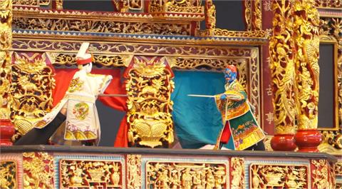 台灣傳統文化躍上國際　文奧台灣館布袋戲演出