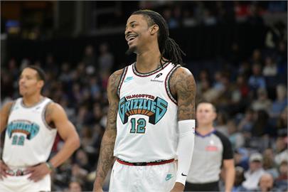 NBA(影)／克服落後19分劣勢！少主莫蘭特帶頭衝　灰熊拿下6連勝