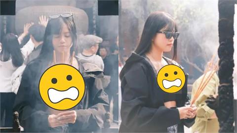 網紅寺廟參拜只穿Bra！中門大開「麻糬全看光」畫面曝光…網炸鍋：褻瀆神明