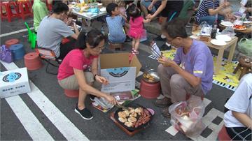 中秋瘋烤肉！中壢萬人封街場面壯觀 民眾卡位大佳河濱公園