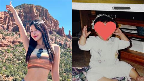 李多慧嬰兒照流出！深邃五官「全靠天生」網一看秒認證：這絕對沒整形