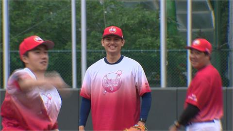 重回母校東園國小OB賽切磋球技 張奕:有信心擠進經典賽30人名單