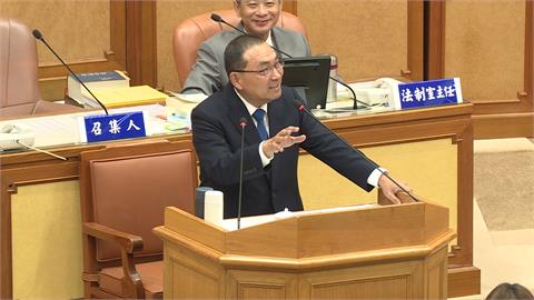 中國頻擾台綠議員送「維尼娃娃」要求表態　侯友宜說話了