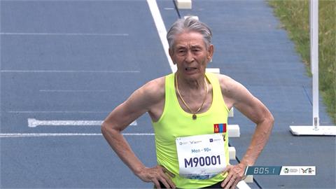 世壯運(影)／蒙古「地表最強90歲」再摘金！台灣張財銘、謝清杜雙金臨門