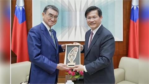 快新聞／睽違11年！河野太郎率團訪台　林佳龍：台日人民情同家人