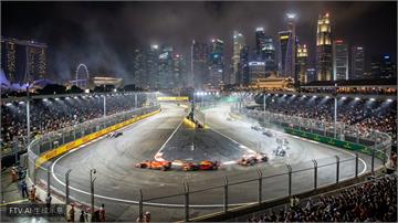 F1新加坡站衝刺排位賽 Max Verstappen奪杆位