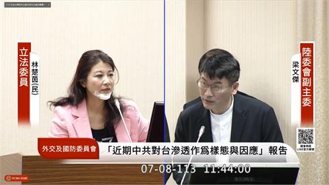 林楚茵遭王鴻薇打傷　丈夫梁文傑心疼發聲了