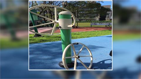健體設施藏危機！　林口足夢公園「大轉輪」掉落砸男童頭部