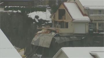 土石流來襲地面裂開　挪威小村至少21人失聯