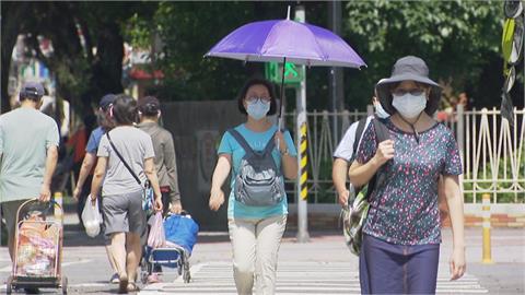 快新聞／悶熱！ 台東亮橘燈高溫飆36度　大台北、中部以北山區防午後雷陣雨