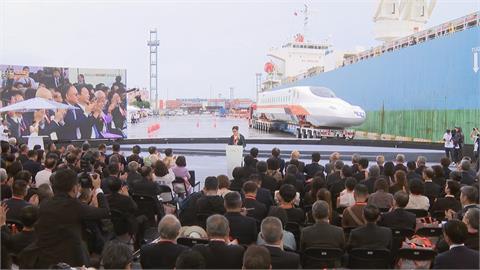 睽違22年同一碼頭！高鐵新車抵台　最快明年7月載客、2028年上線營運