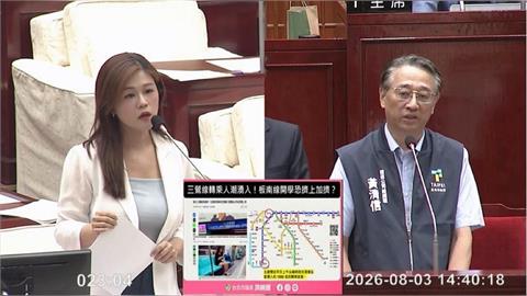 快新聞／蔣萬安快看！北捷「這1站」尖峰擠不上車　議員籲延長加密班次、時段
