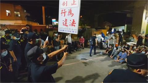 南鐵東移再爆衝突「警驅離管束20多名學生」　黃春香、李容渝法辦