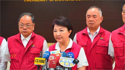 快新聞／丹娜絲減弱ING！台中2戶民宅進水　盧秀燕坐鎮防災籲「加強戒備」