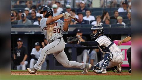 MLB／老虎「怪力男」李灝宇替補上場延長賽獲保送建功！紅襪台將鄭宗哲坐板凳