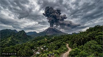 菲律賓馬榮火山噴發衝天！警戒升至3級官方急撤周邊居民