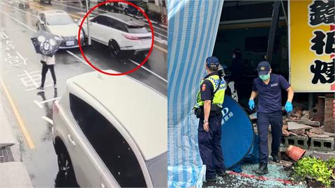 台中男開車突逆向撞店慘死!頸部「離奇刀傷」大噴血…車內驚見一疊15萬現金