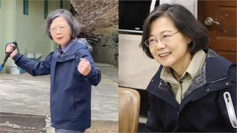 蔡英文爬山花絮聽見「舒華聲音」全場驚呆!真相曝光網狂讚:小英懂聽