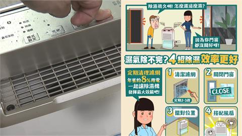 濕冷天出動除濕機！台電親授4要領「做錯=白開」…1動作年省8%電