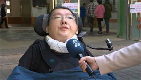 快新聞／唯一身障候選人陳俊翰「投票體驗不算太好」　點不足之處坦言「有點出乎意料」