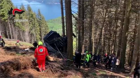 義大利登山纜車在山頂墜落 車上14人罹難