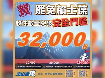 快新聞／賴士葆快看！　罷團「文山退葆」宣布二階突破安全門檻3萬2千份