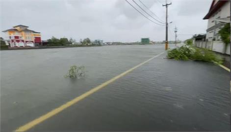 快新聞／宜蘭冬山鄉淹水蓋滿路面　南方澳也頻傳災情