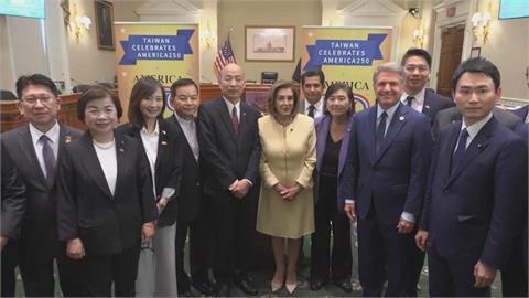 韓國瑜訪華府會面裴洛西　獲跨黨派參眾議員高規接待