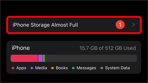 蘋果iOS 15出現首波災情　iPhone狂跳「儲存空間已滿」無法消除！