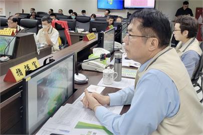 凱米中心今凌晨出海  黃偉哲:暴風圈仍籠罩慎防豪大雨
