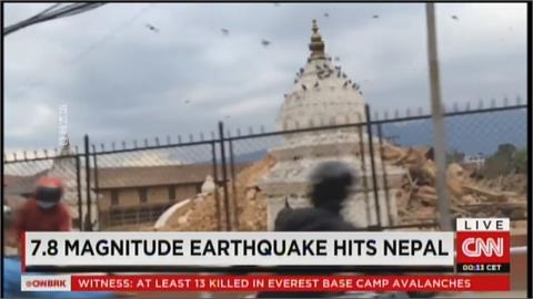 尼泊爾單日連兩次規模5以上強震　震央附近巴江區11傷1失蹤