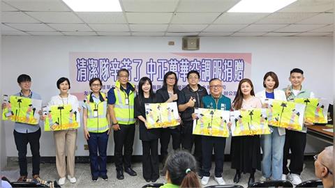 快新聞／登革熱防治進入旺季！吳沛憶攜手民間捐空調服力挺消毒班
