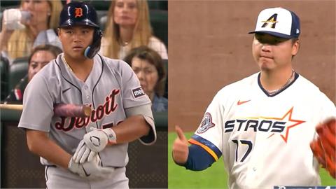 MLB(影)／史上首度台灣對決！李灝宇站上打擊區鄧愷威比讚溫馨畫面全都錄