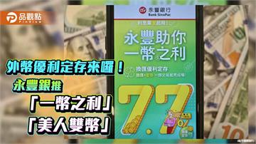 永豐銀外幣優利　美元定存7天期年利率7.7%！