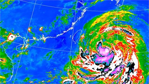 「巴威」減弱至中颱！　暴風圈仍大氣象署5：30海陸警齊發