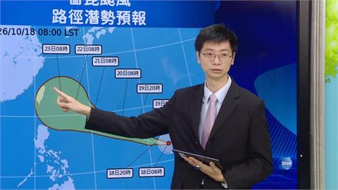 快新聞／強颱薔琵恐直撲台灣！颱風最新路徑曝光　氣象署最快「這時」發海警