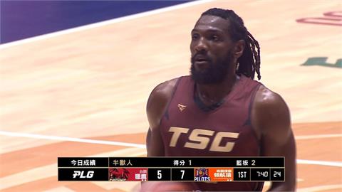 PLG/半獸人初登場雙12不敵阿提諾19分22籃板!領航猿101比89擊敗獵鷹