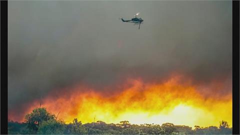 熊熊烈焰覆蓋大地　澳西部國家公園再爆野火