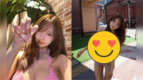 正妹墨鏡掛胸口「上衣猛滑落」險看光！竟是三上悠亞「火辣上街」全被拍