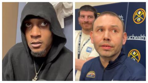 NBA(影)／有點火藥味！灰狼大鎖怒嗆金塊沒防守主帥酸：期待聽他的Podcast