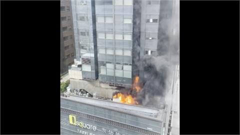 台北君品酒店大火！　疏散3百人險燒職棒球員