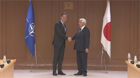 北約秘書長訪日登自衛隊護衛艦　密切關注中國對台軍演
