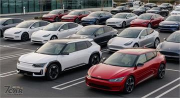 全球電動車銷售持續成長，中國大陸與歐洲領頭，美國市場步調相對放緩